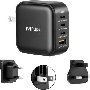 MINIX NEO P3 100W Turbo 4-Ports GaN Wall Charger