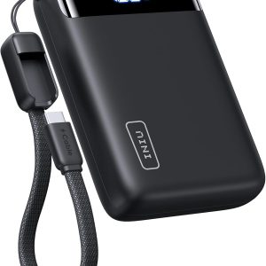 INIU Portable Charger, Smallest 22.5W 20000mAh USB C in & Out Power Bank