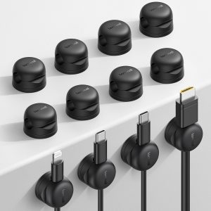 Lamicall 12Pack Rotatable Cord Organizer